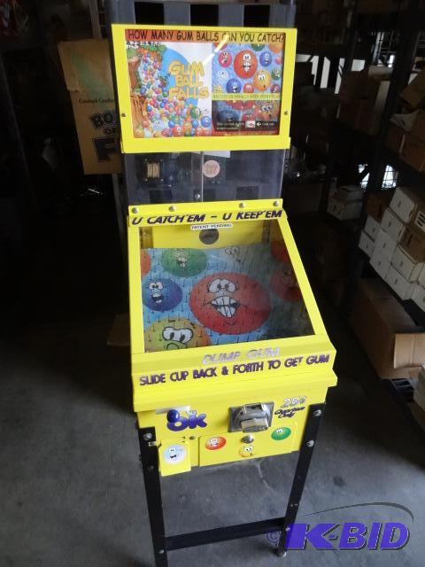 Catch em gum ball machine. Will need lock and...