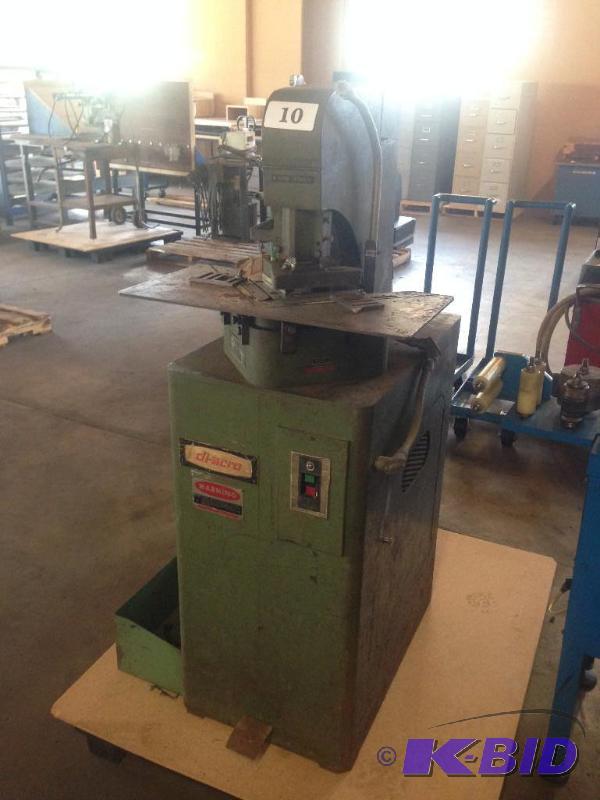 lot 10 image: Di-Arco model 2P power tab notcher....