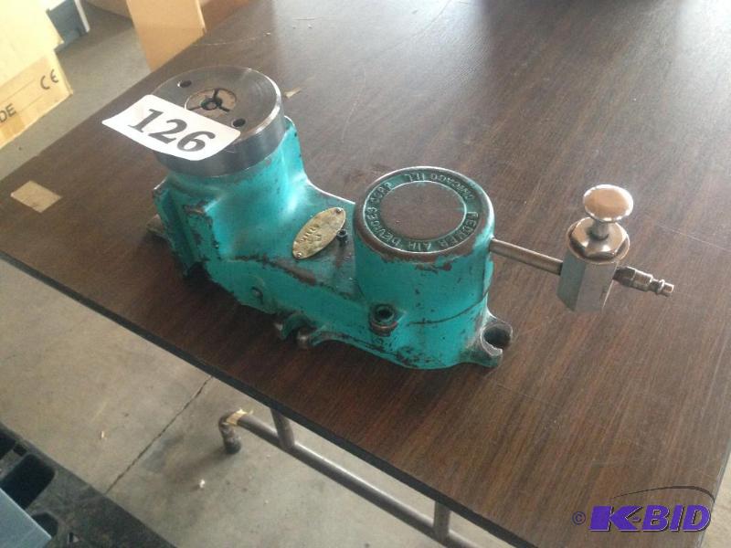 lot 126 image: Redmer Air Devices pneumatic rotary table ()...