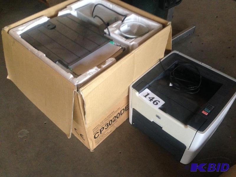 lot 146 image: Lot of 2 used printers....