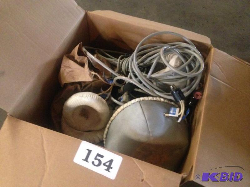 lot 154 image: Box lot of misc Glas-Col mantles....