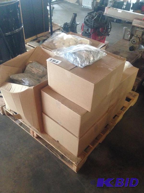 lot 184 image: Lot of boxes of clean room smocks....