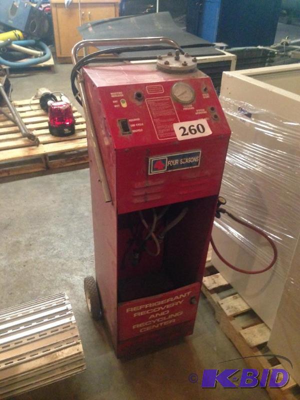 lot 260 image: Four seasons refrigerant recovery and recycli...