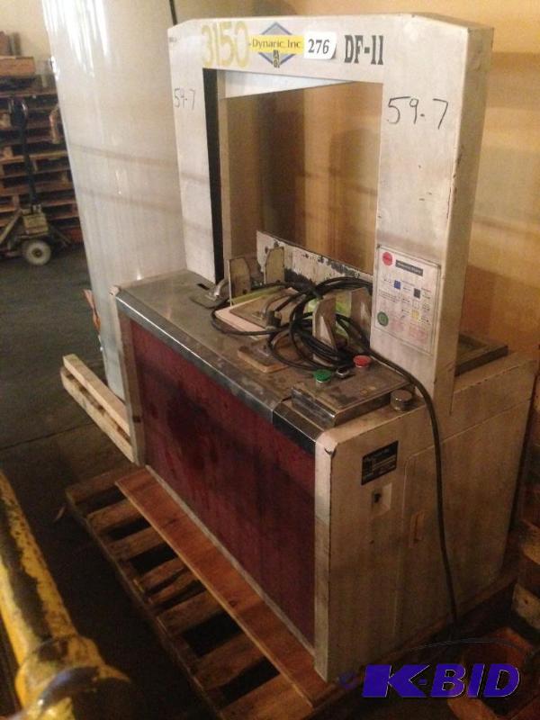 lot 276 image: Dynaric DF-11 box packaging strapping strappe...