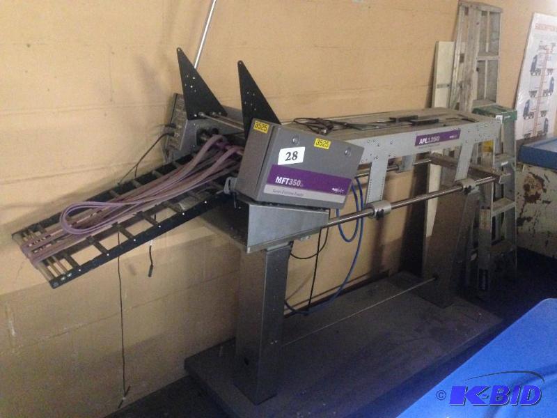 lot 28 image: MFT 350 friction feeder machine....