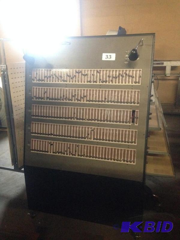 lot 33 image: 5 scene upright  vertical control board. For...