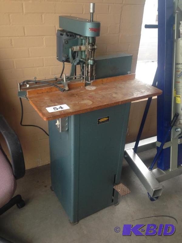 lot 54 image: Spinnit paper drill machine....