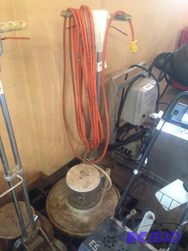 lot 75 image: Clean-O-Matic floor scrubber  polisher....