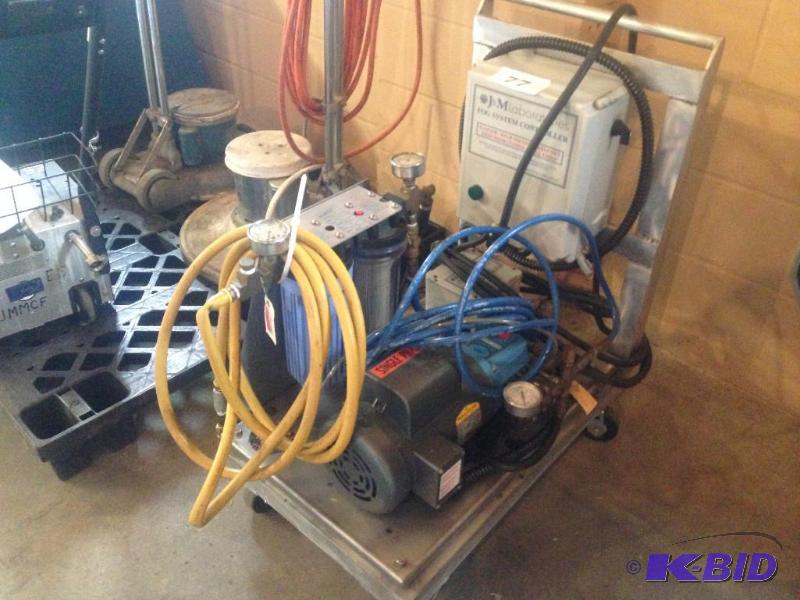 lot 77 image: Fluid pumping system (fog system)...