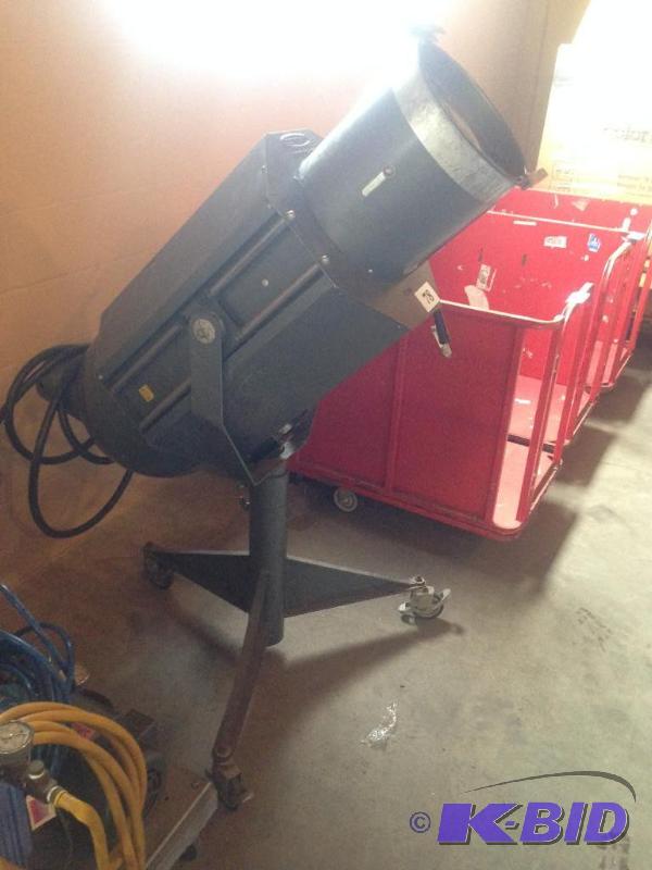 lot 78 image: Century auditorium tech booth spot light....