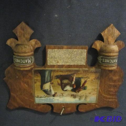 Wooden Match Safe