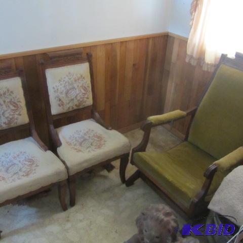 Victorian Chairs, Rocker