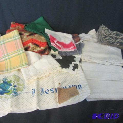 Swedish, Vintage Linens