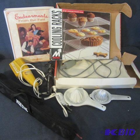 Cooling Racks, Juicer