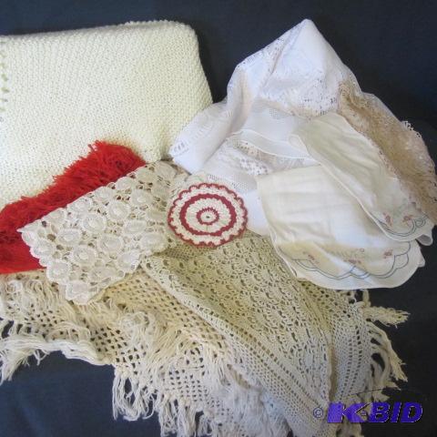 Shawls, Table Linens