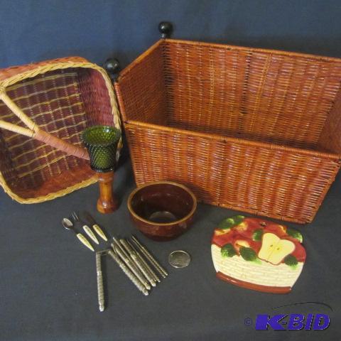 Stoneware Bowl, Trivet
