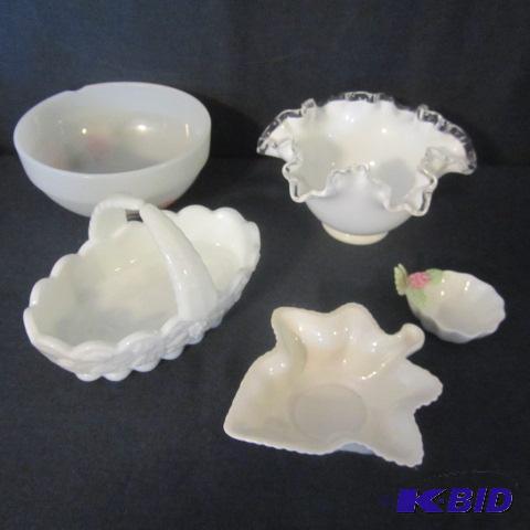 Milk Glass, Spode