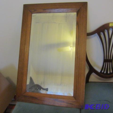Oak Frame Mirror