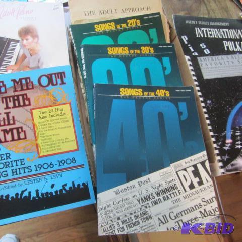 Piano, Song Books
