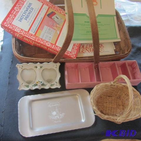 Vintage Basket, Quilting