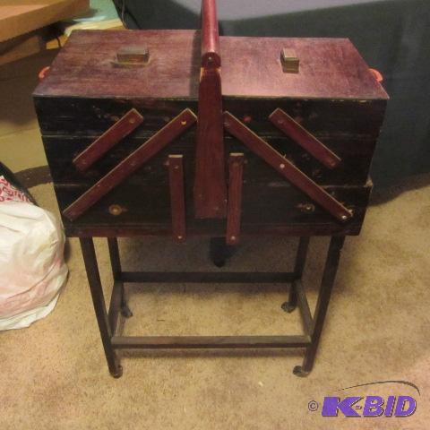 Vintage Sewing Stand