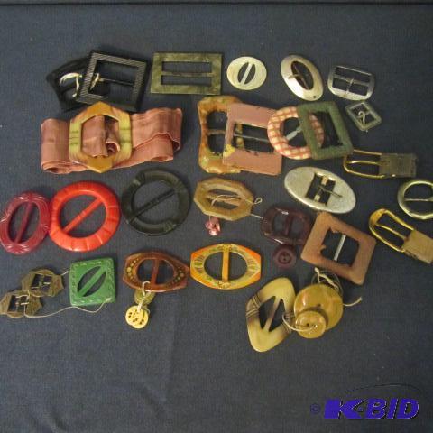 Vintage Ladies Buckles