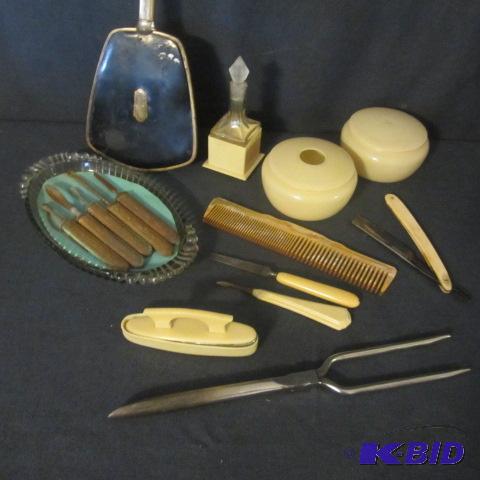 Celluloid Dresser Pieces