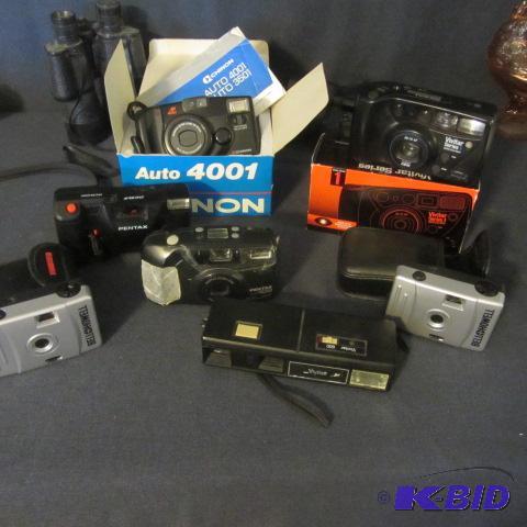 Cameras, Binoculars