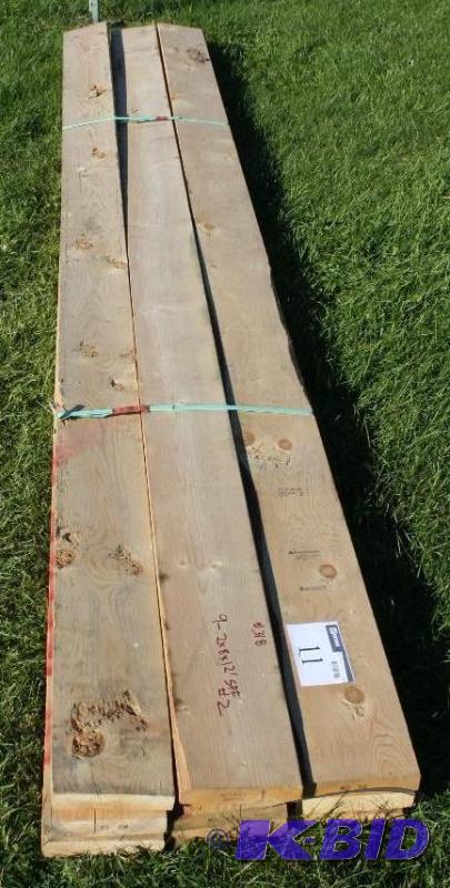 Lot of (9) Wooden boardsplanks 2&quot x 8&...