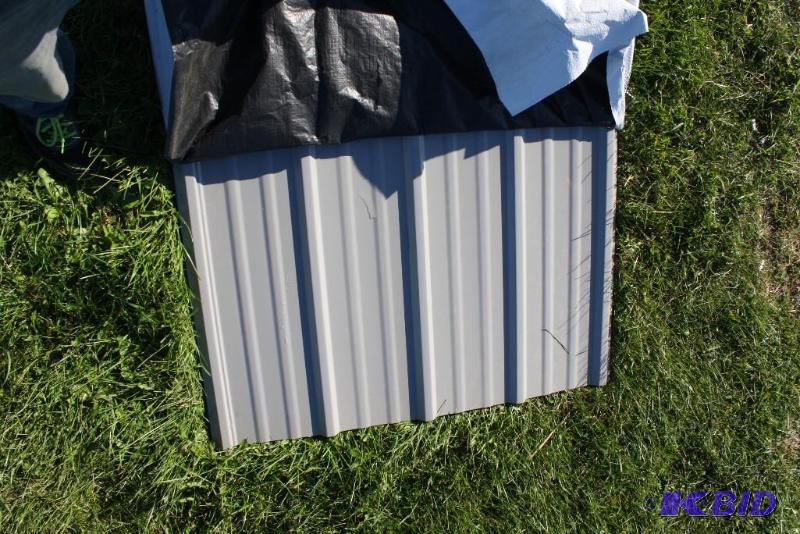 Lot of (18) Metal Sales Charcoal Pro Panel II...