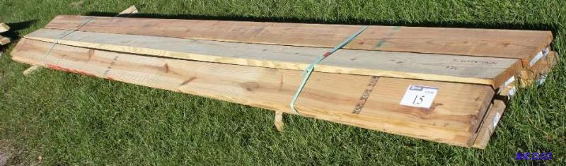 Lot of (9) Wooden boardsplanks 2&quot x 8&...