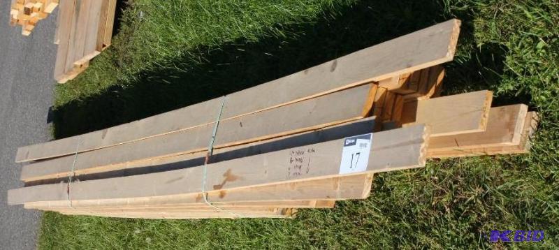 Lot of (34) Wooden boards 1&quot x 4&quot ...