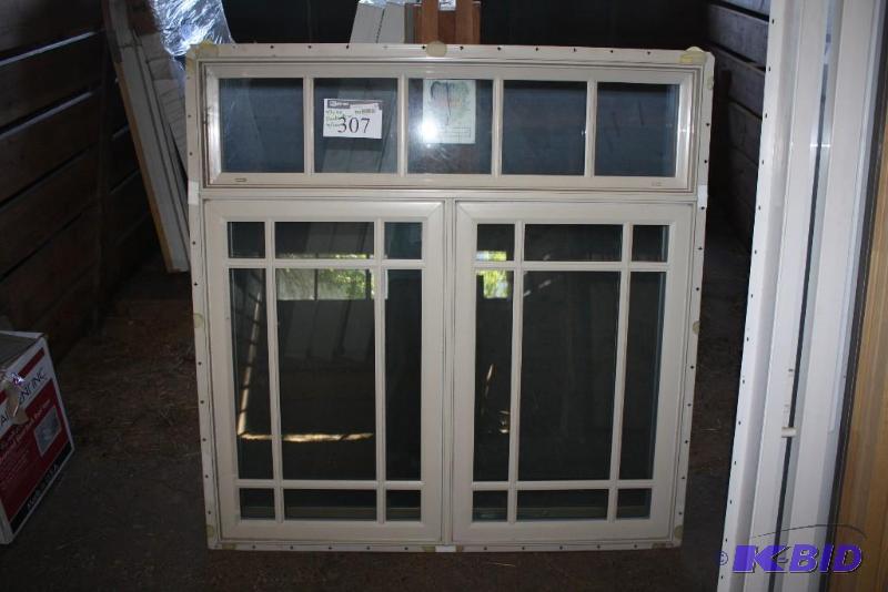 Double Window with screen crank-out 47&quot...