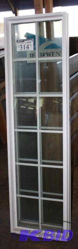 Lot of (2) Premium Vinyl Fixed Window 19 12...