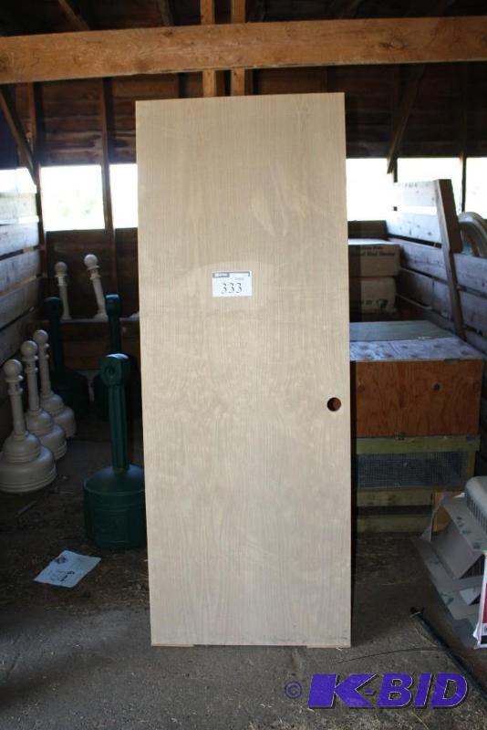 Oak Slab Door Right-hand door 30&quot x 80...