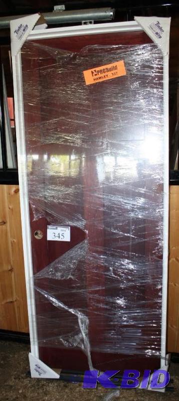 Timber Roots Exterior Door &amp Frame Cherr...