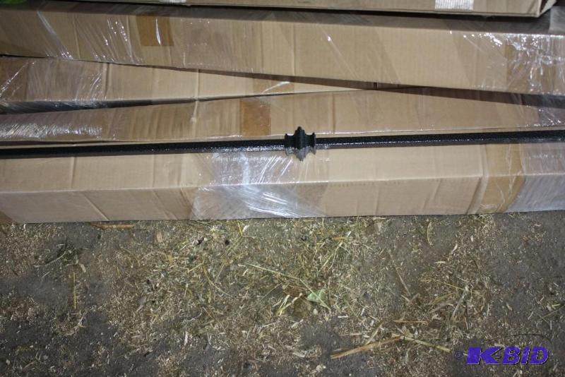 Lot of (48) Metal Stair Spindles black. #337...