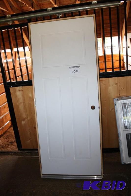 Timber Roots Wooden Door &amp Frame White. ...