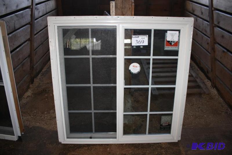 Andersen Sliding Window White Vinyl Exterior...