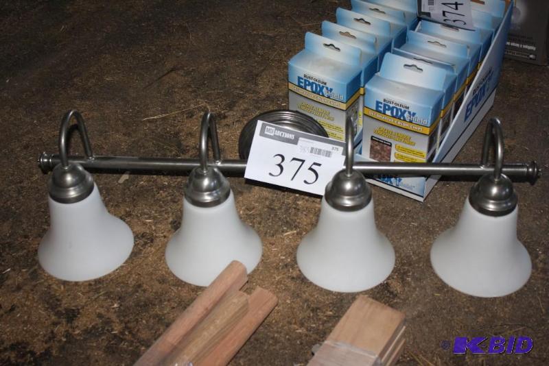 &nbspLighting Unit 4 light fixtures metal...