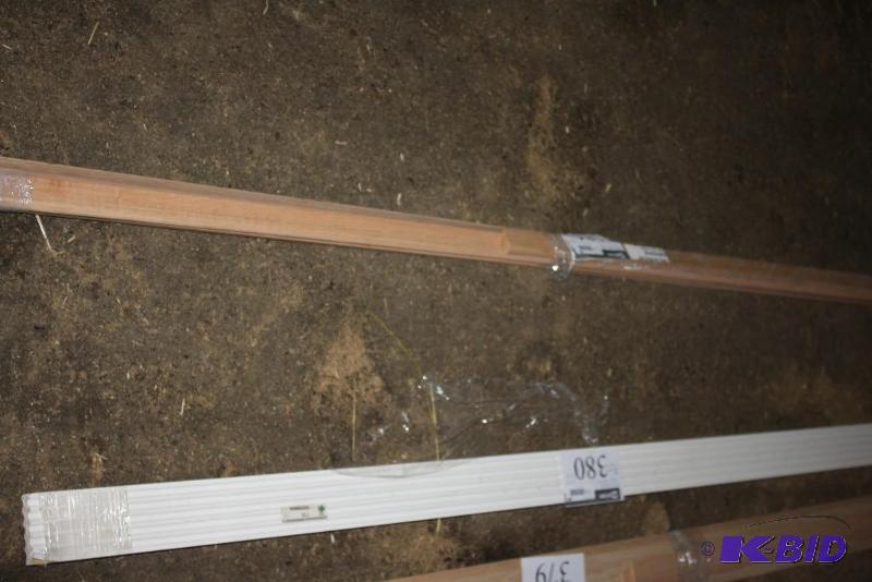 Lot of (4) Including Fluted MDF Casing board...