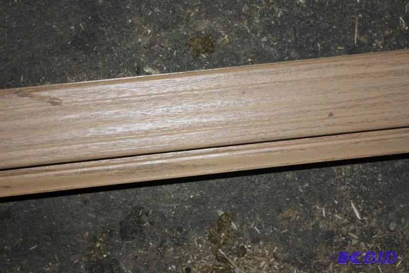 Lot of (6) Pre-Finished Colonial base boards...