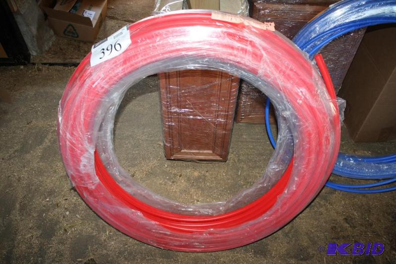 Red Plastic Tubing 34&quot opening 300 l...