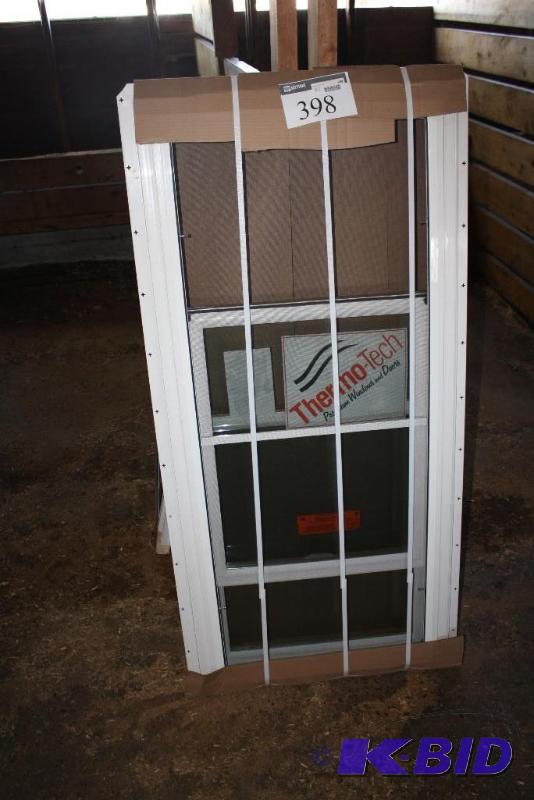 Thermo-Tech Double-Hung Window White Vinyl E...