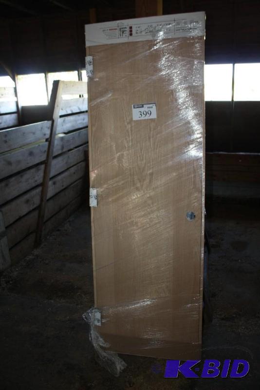 Wooden Door &amp Frame Right-handed door w...
