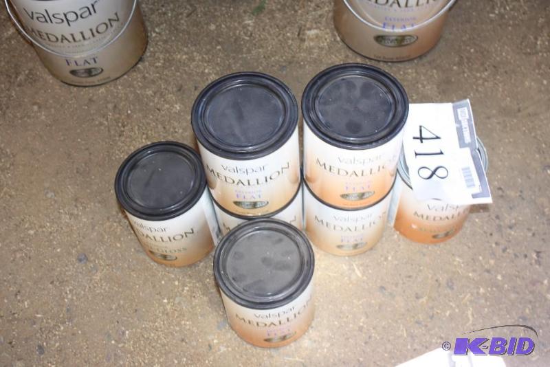 Lot of (7) Miscellaneous Valspar Medallion Ex...