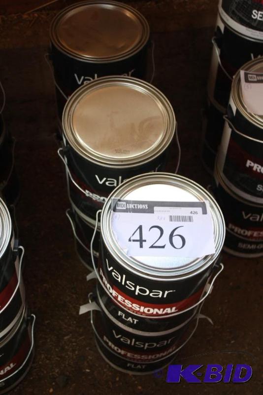 Lot of (6) Valspar Professional Interior Pain...