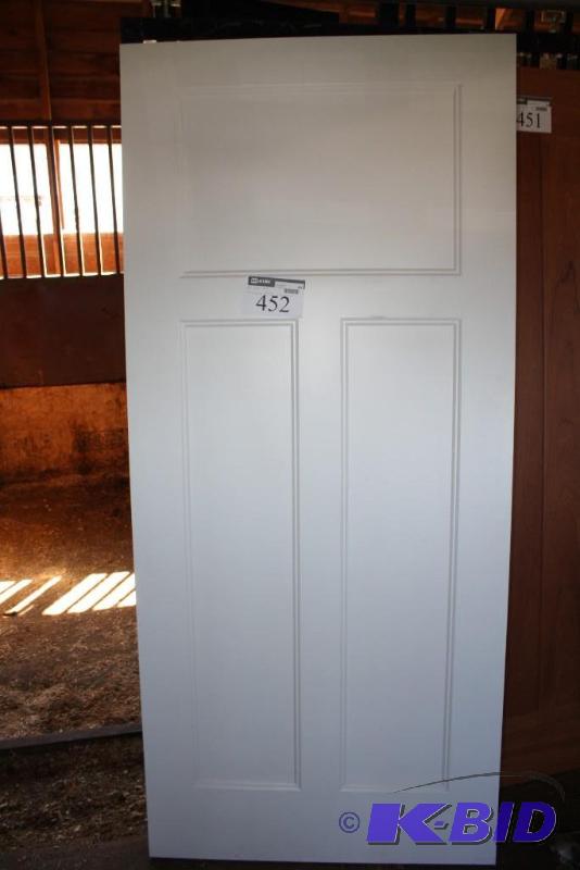 Molded Slab Interior Door 3 Panel White. &n...
