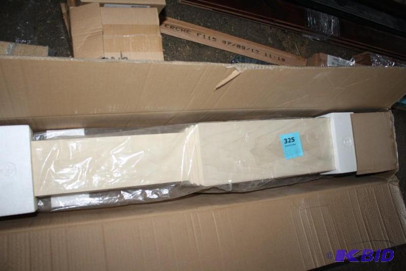 LJF-4091 Poplar Traditional Style Fluted Box ...