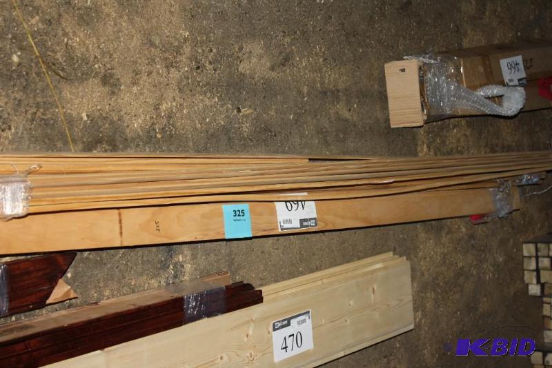 Bundle Lot of (3) Unfinished Oak Casing board...